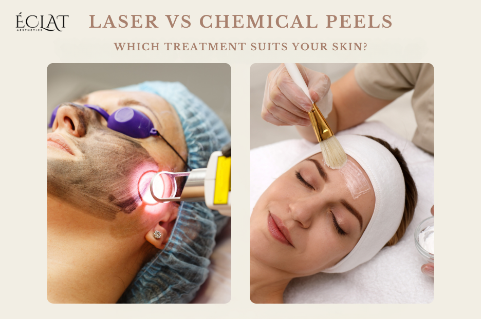 Laser Treatment vs Chemical Peels