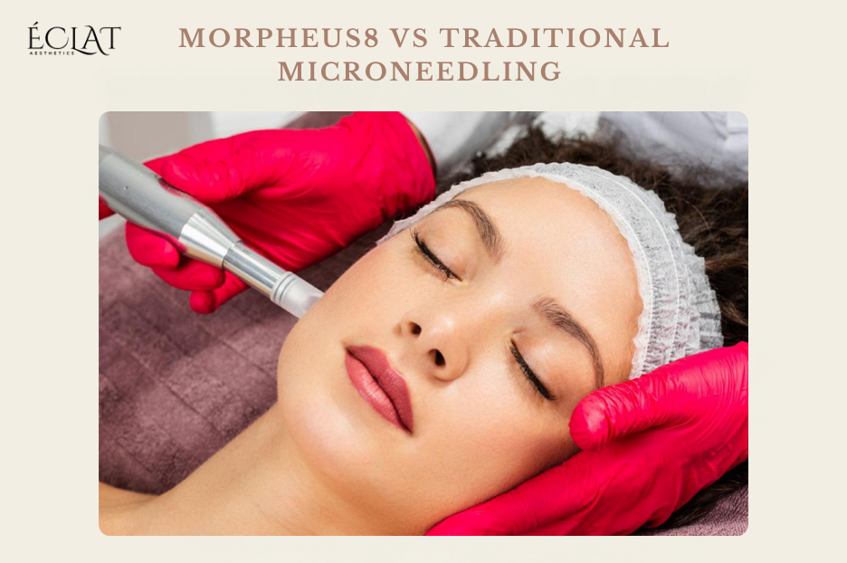 Morpheus8 vs Traditional Microneedling