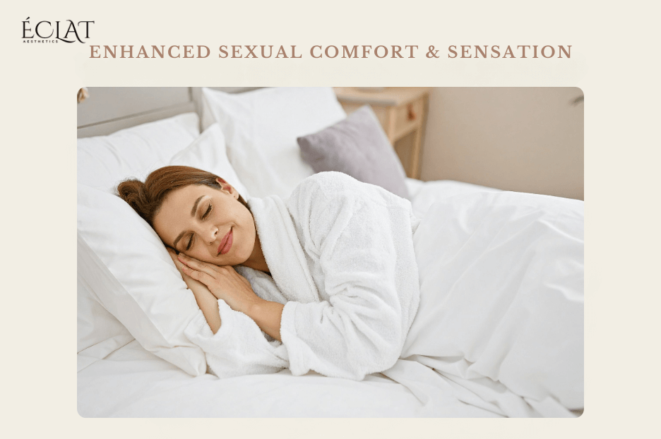 Enhanced Sexual Comfort & Sensation Enhanced Sexual Comfort & Sensation