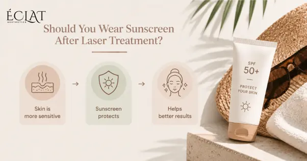 Wear Sunscreen After Laser Treatment